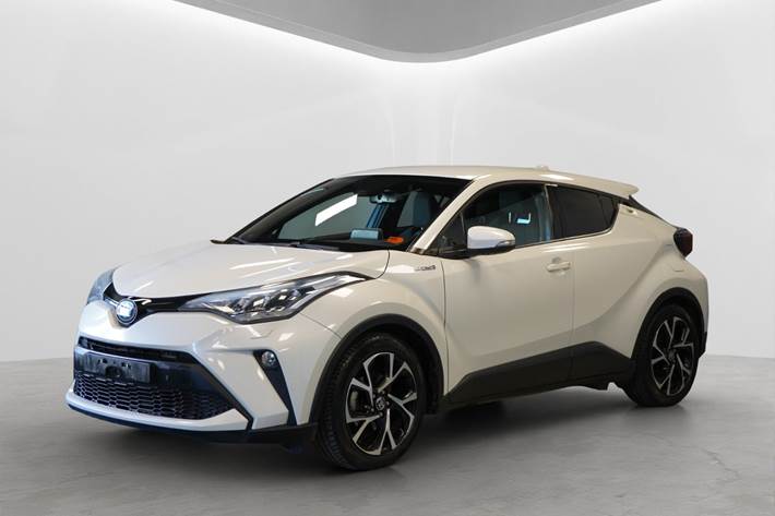 Hvid Toyota C-HR fra 2020