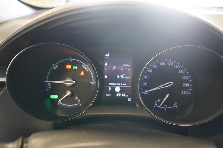 Hvid Toyota C-HR fra 2020