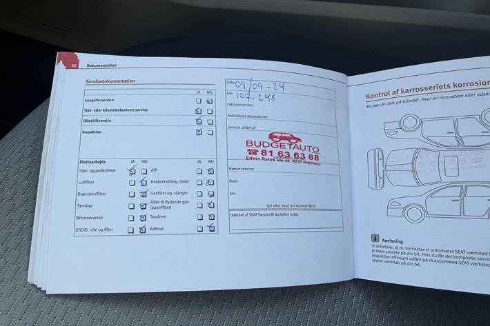 Grøn Seat Mii fra 2014