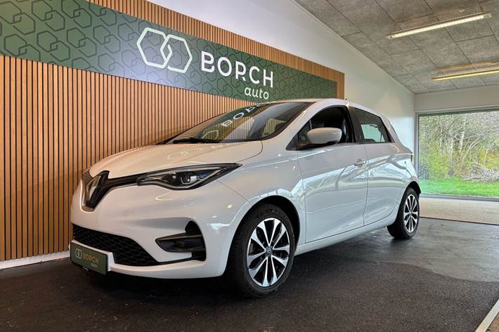 Hvid Renault Zoe fra 2021