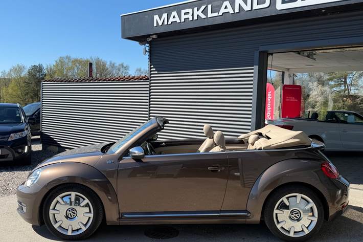 Brun VW The Beetle fra 2013