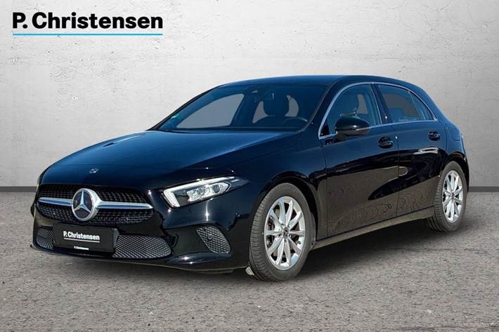Sort Mercedes A200 fra 2018