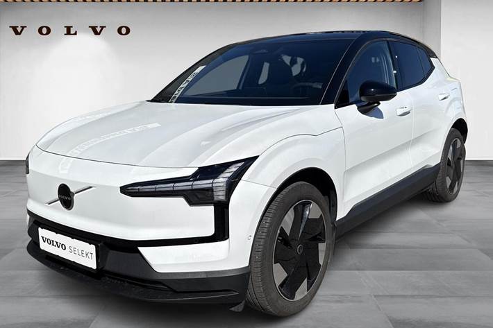 Hvid Volvo EX30 fra 2024
