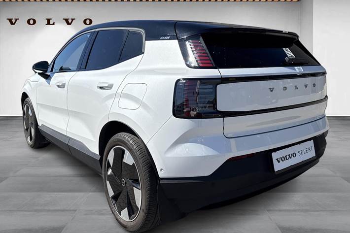 Hvid Volvo EX30 fra 2024