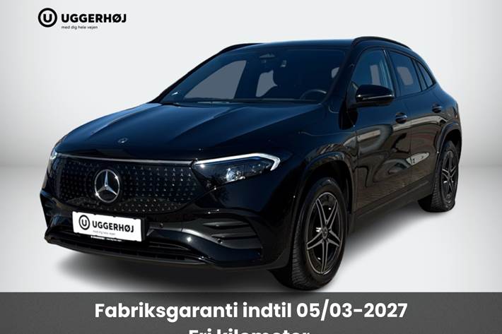 Sort Mercedes EQA250+ fra 2024
