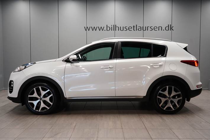 Hvid Kia Sportage fra 2018