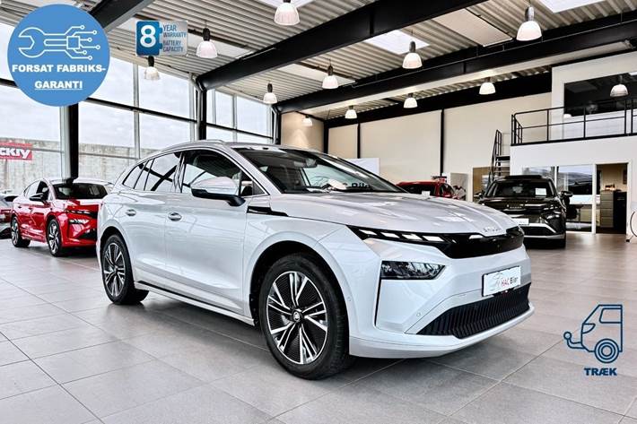 Sølv Skoda Enyaq fra 2026