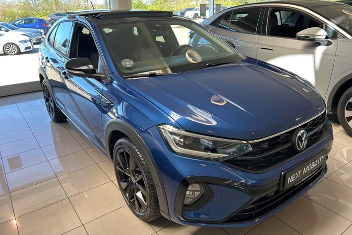 Blå VW Taigo fra 2023