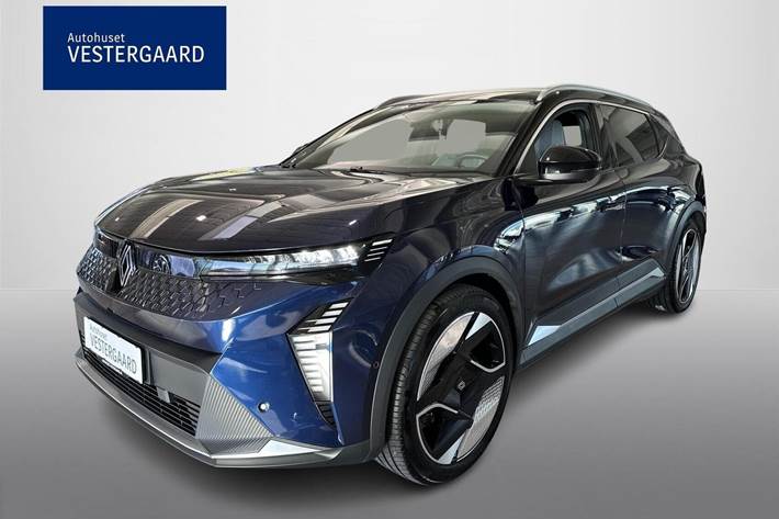 Blå Renault Scenic E-Tech fra 2024