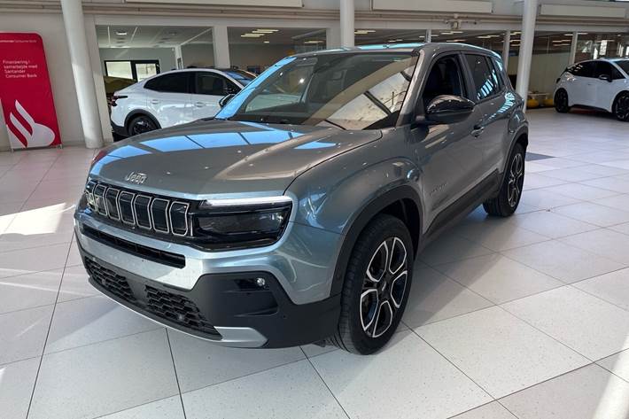 Grå Jeep Avenger fra 2025