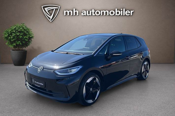 Sort VW ID.3 fra 2025 set udefra