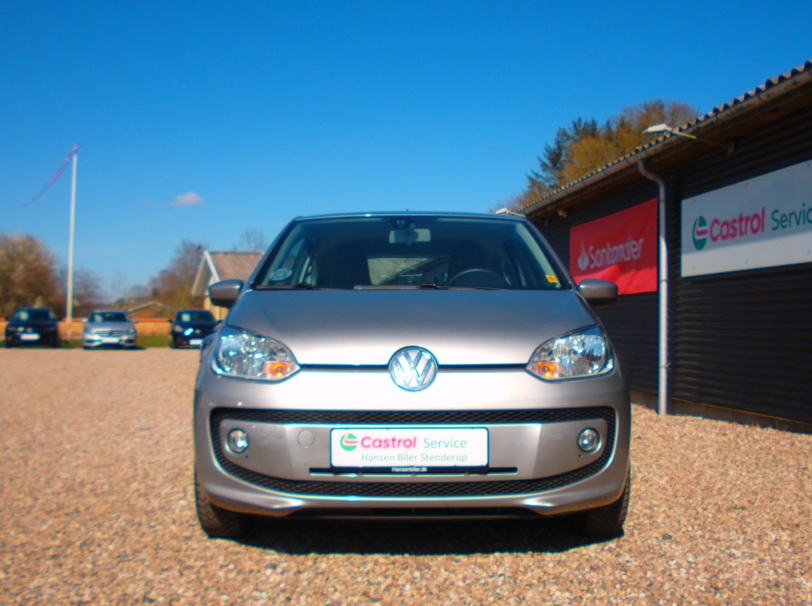 Sølv VW UP! fra 2014