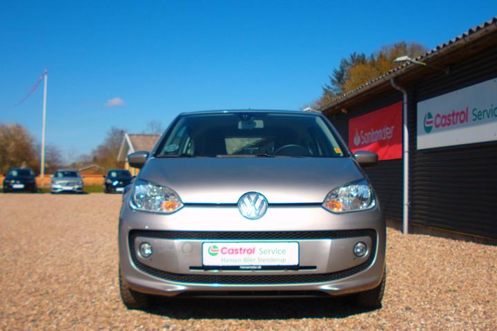 Sølv VW UP! fra 2014
