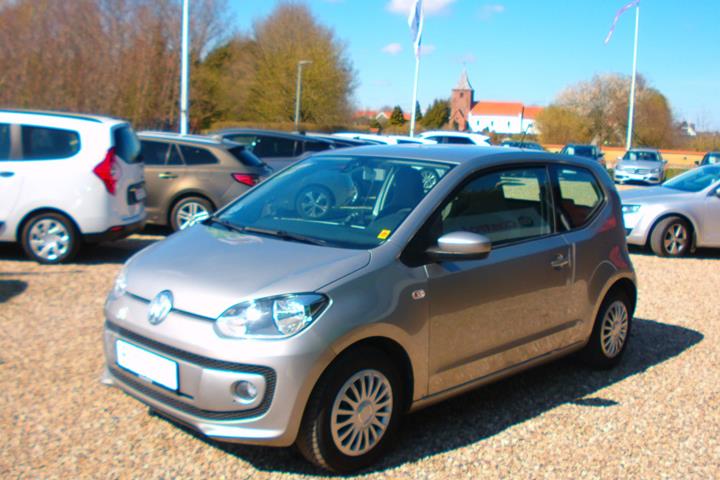Sølv VW UP! fra 2014
