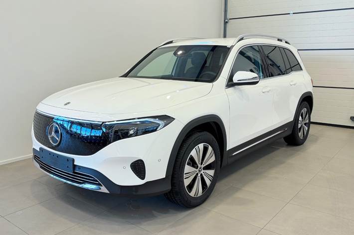 Hvid Mercedes EQB250+ fra 2026
