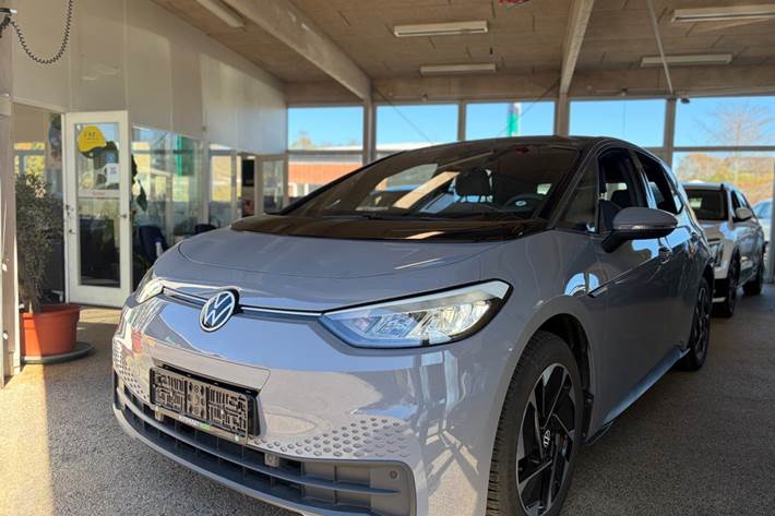 Grå VW ID.3 fra 2021