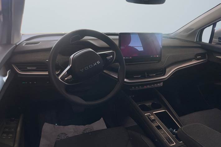 Grøn Skoda Elroq fra 2025