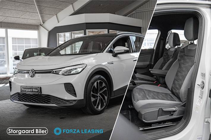 Hvid VW ID.4 fra 2022