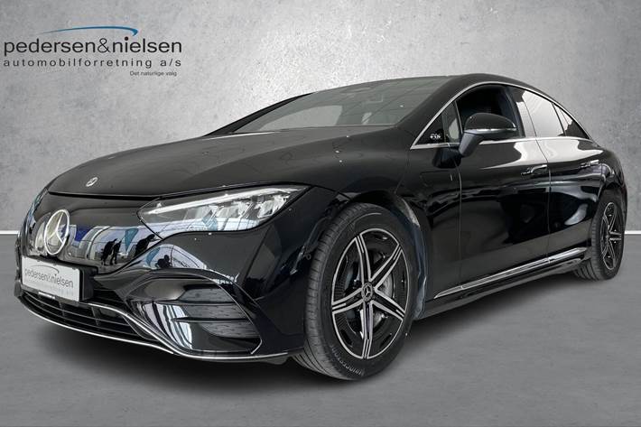 Sort Mercedes EQE 350+ fra 2025