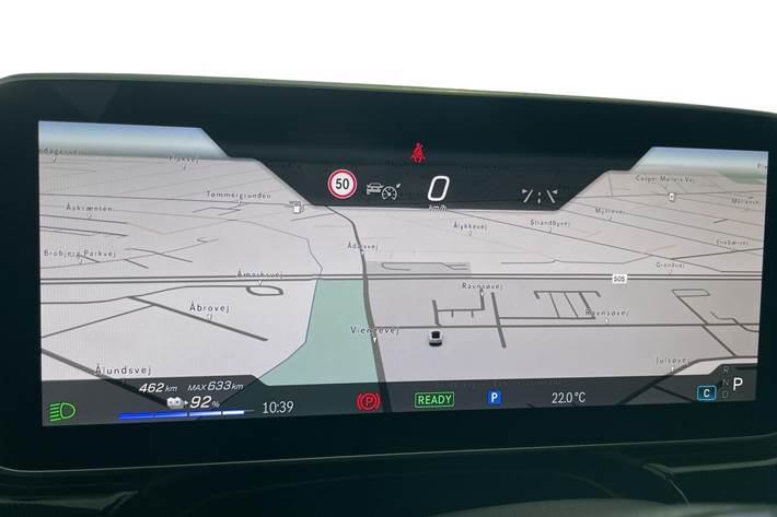 Sort Mercedes EQE 350+ fra 2025