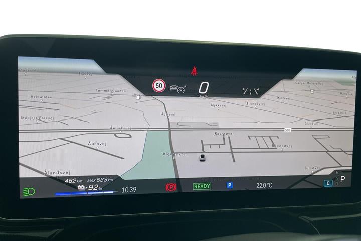 Sort Mercedes EQE 350+ fra 2025