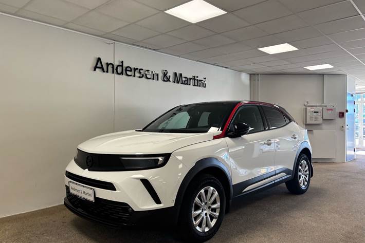 Hvid Opel Mokka fra 2021