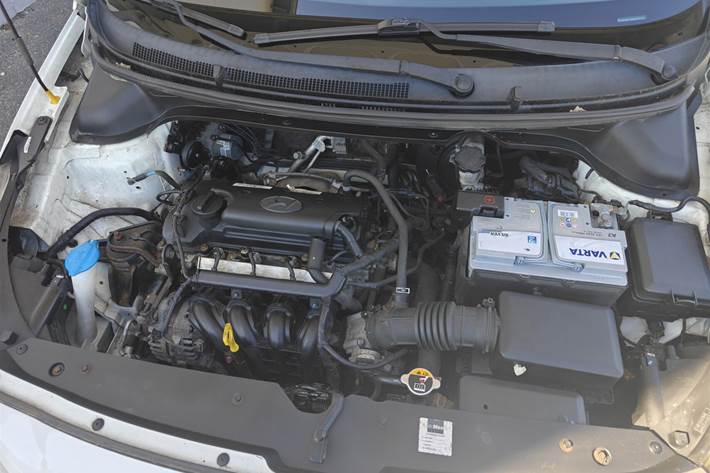 Hvid Hyundai i20 fra 2016