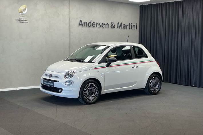 Hvid Fiat 500 fra 2024