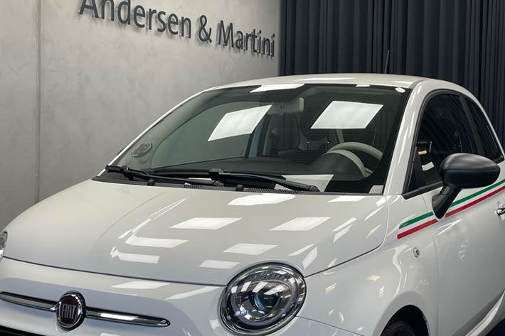 Hvid Fiat 500 fra 2024