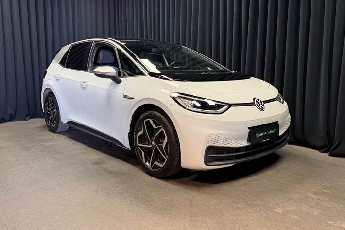 Hvid VW ID.3 fra 2020