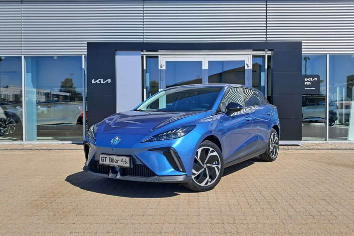 Blå MG MG4 Electric fra 2026