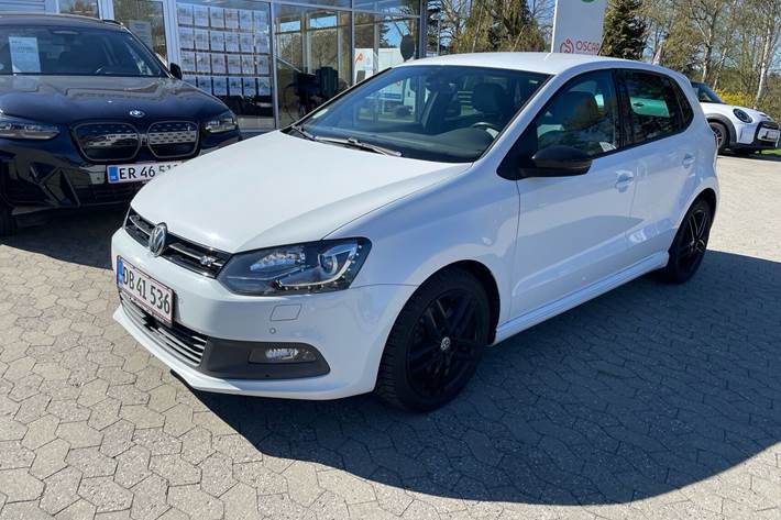 Hvid VW Polo fra 2017