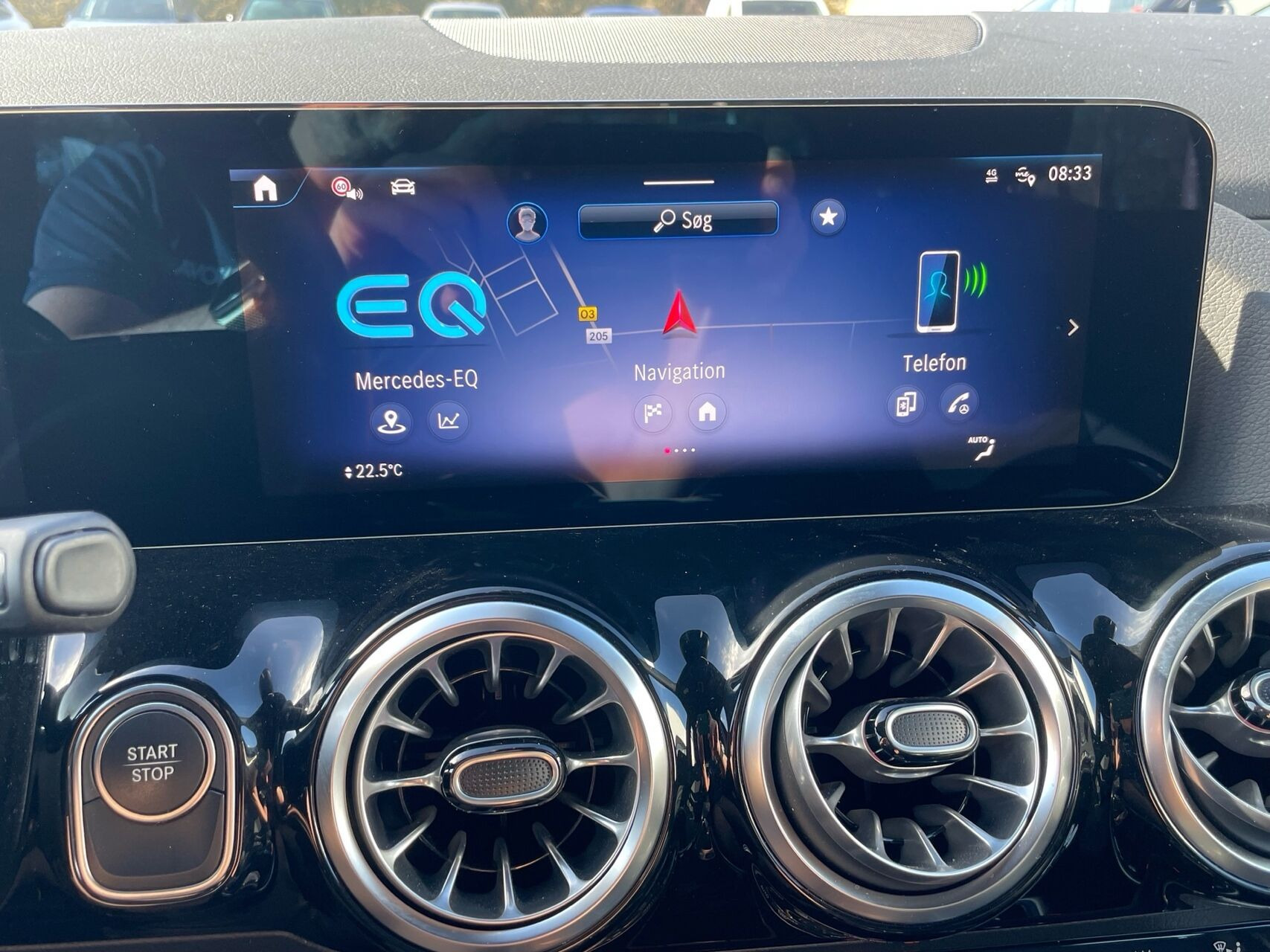 Sort Mercedes EQA 250 fra 2024
