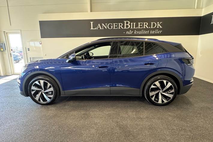Blå VW ID.4 fra 2025