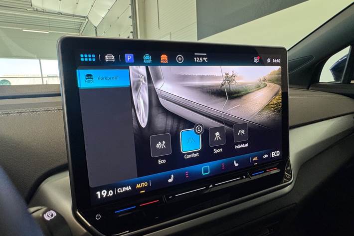 Blå VW ID.4 fra 2025