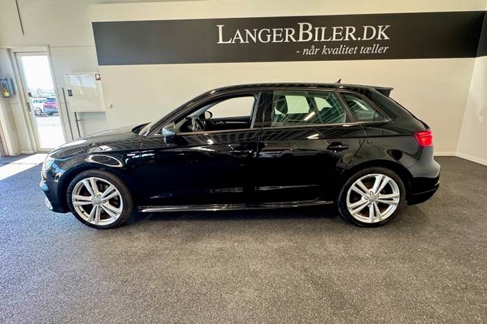 Sort Audi A3 fra 2019