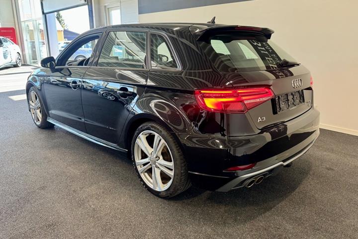 Sort Audi A3 fra 2019