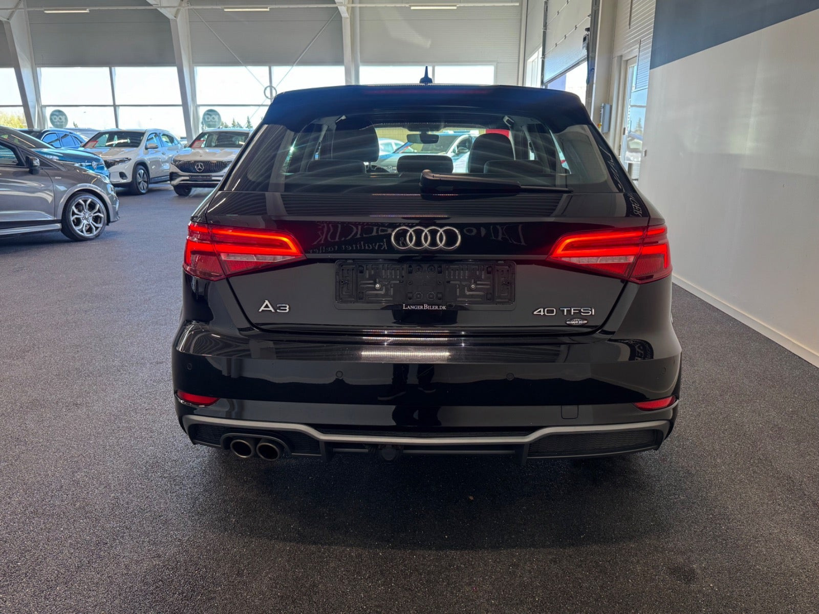 Sort Audi A3 fra 2019