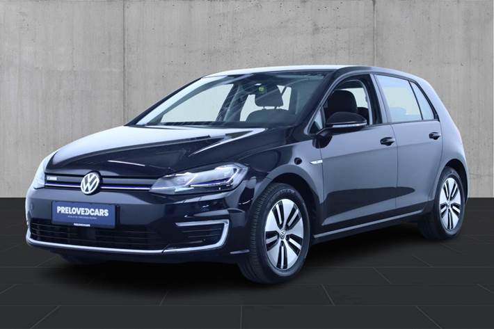Sort VW e-Golf VII fra 2020
