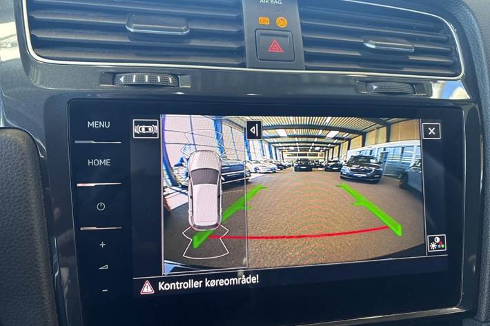 Sort VW e-Golf VII fra 2020