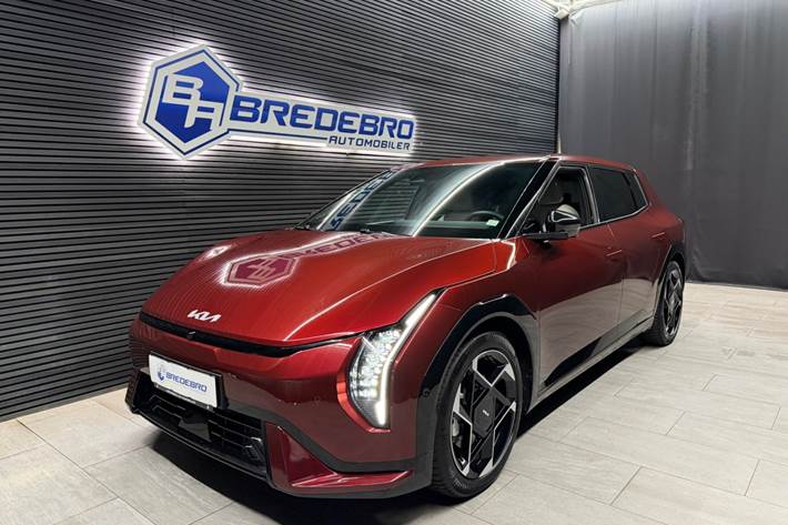 Rød Kia EV4 fra 2026