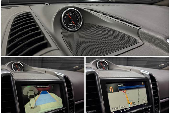 Sølv Porsche Cayenne fra 2017