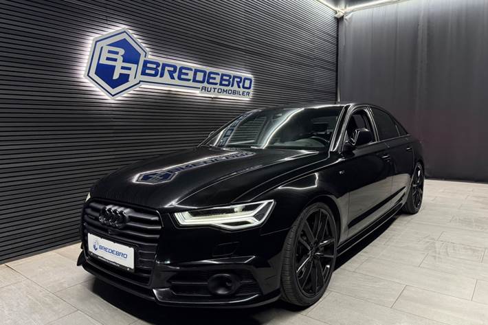 Sort Audi A6 fra 2015