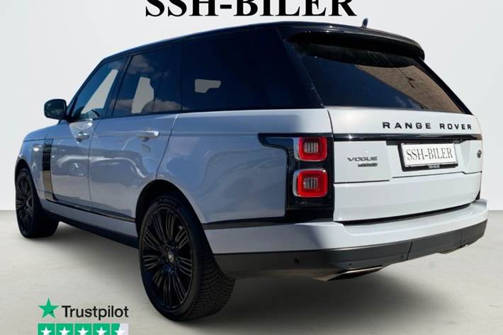 Hvid Land Rover Range Rover fra 2019