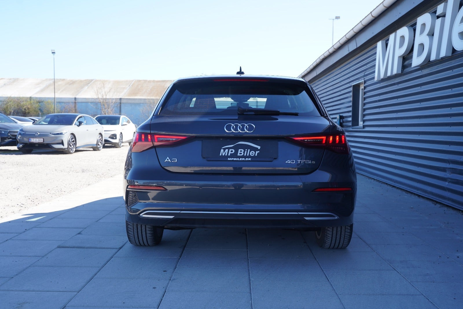 Grå Audi A3 fra 2021