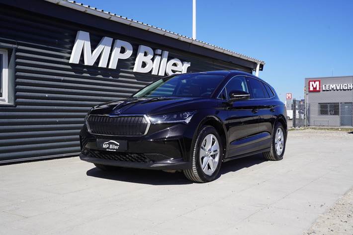 Sort Skoda Enyaq fra 2024
