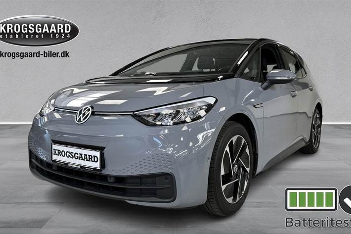 Grå VW ID.3 fra 2022