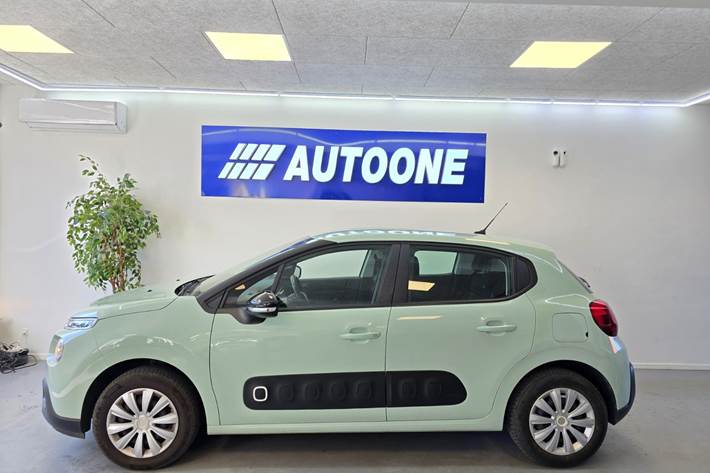 Grøn Citroën C3 fra 2017