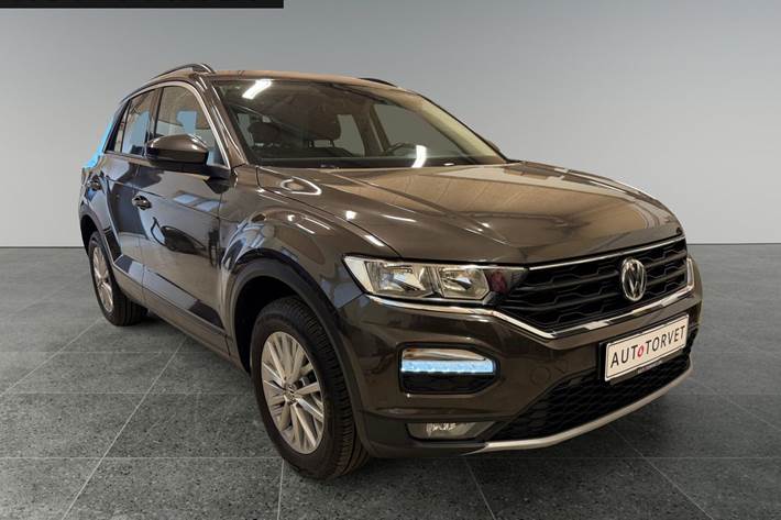 Grå VW T-Roc fra 2019
