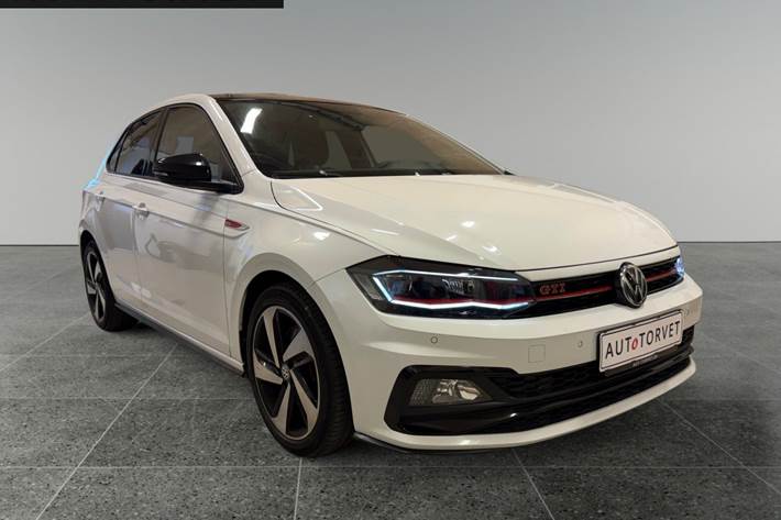 Hvid VW Polo fra 2019